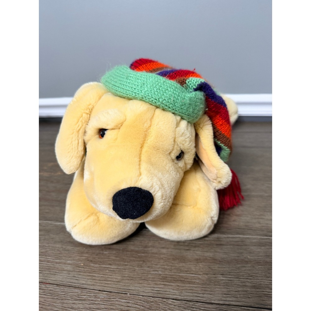 Vintage Commonwealth Yellow Labrador Retriever‎ Dog Plush